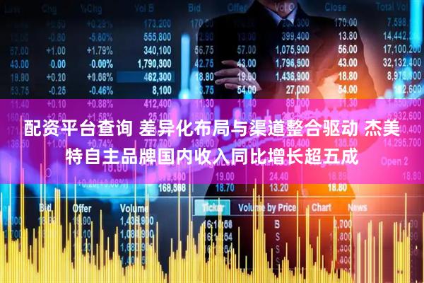 配资平台查询 差异化布局与渠道整合驱动 杰美特自主品牌国内收入同比增长超五成